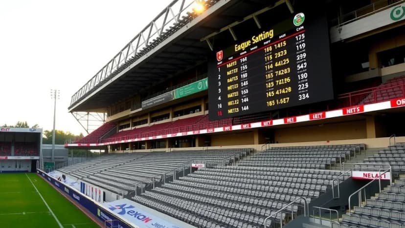 Poängställningen i Varbergs Bois denna säsong