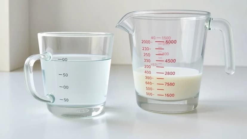 Vad är 2 koppar i deciliter