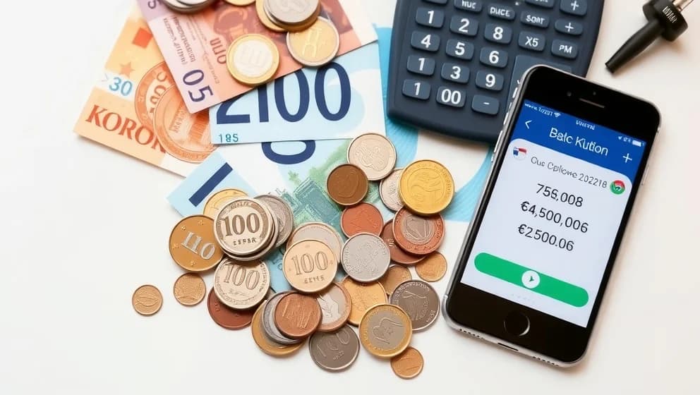 Vad är 60 euro i svenska kronor